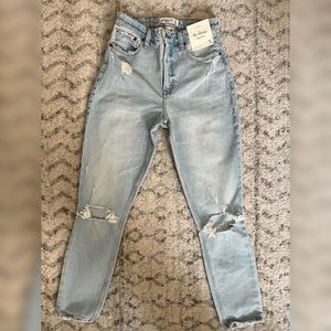Abercrombie & Fitch Curve Love The Skinny High Rise Jeans size 26 long